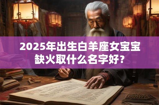 2025年出生白羊座女宝宝缺火取什么名字好？