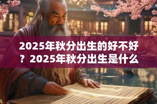 2025年秋分出生的好不好？2025年秋分出生是什么星座？