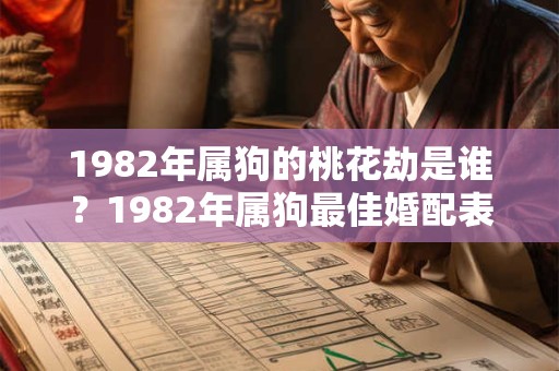 1982年属狗的桃花劫是谁？1982年属狗最佳婚配表