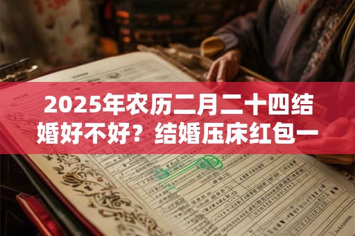 2025年农历二月二十四结婚好不好？结婚压床红包一般多少钱？
