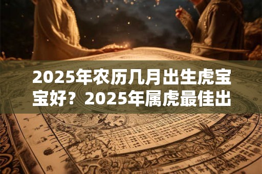 2025年农历几月出生虎宝宝好？2025年属虎最佳出生时辰