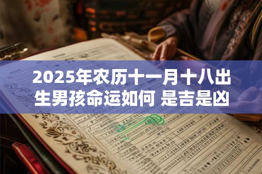 2025年农历十一月十八出生男孩命运如何 是吉是凶