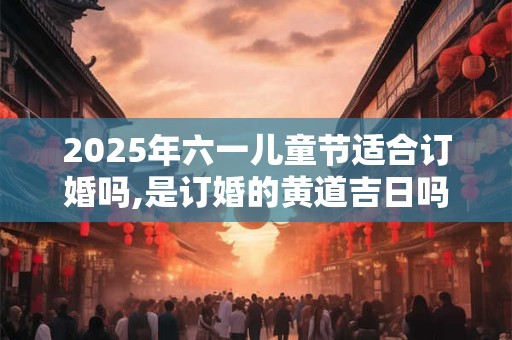 2025年六一儿童节适合订婚吗,是订婚的黄道吉日吗？