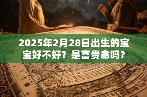 2025年2月28日出生的宝宝好不好？是富贵命吗？