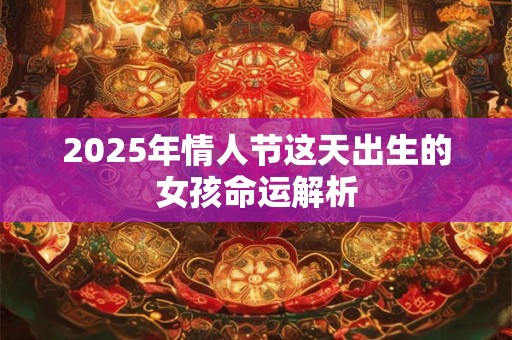 2025年情人节这天出生的女孩命运解析