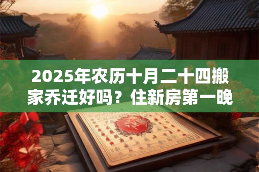 2025年农历十月二十四搬家乔迁好吗？住新房第一晚禁忌