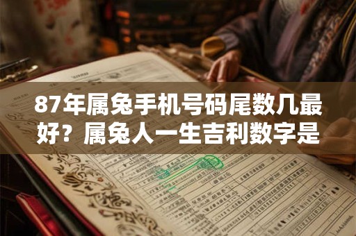 87年属兔手机号码尾数几最好？属兔人一生吉利数字是几