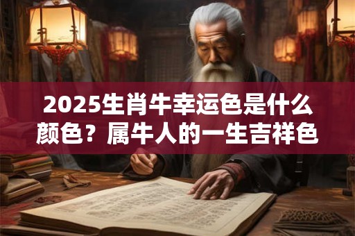 2025生肖牛幸运色是什么颜色？属牛人的一生吉祥色是哪个