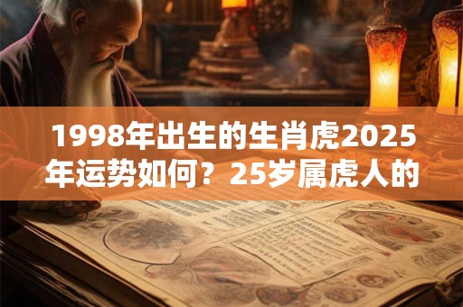 1998年出生的生肖虎2025年运势如何？25岁属虎人的运程详解