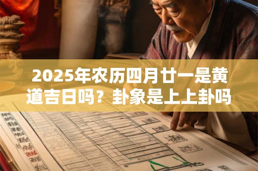2025年农历四月廿一是黄道吉日吗？卦象是上上卦吗？