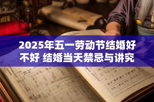 2025年五一劳动节结婚好不好 结婚当天禁忌与讲究