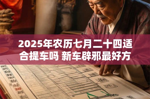 2025年农历七月二十四适合提车吗 新车辟邪最好方法