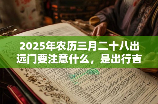 2025年农历三月二十八出远门要注意什么，是出行吉日吗？