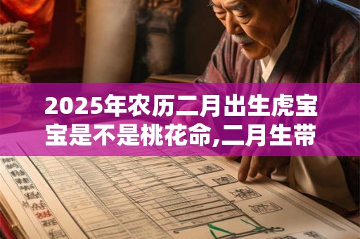2025年农历二月出生虎宝宝是不是桃花命,二月生带桃花吗？