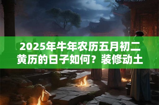 2025年牛年农历五月初二黄历的日子如何？装修动土好吗？