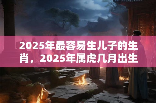 2025年最容易生儿子的生肖，2025年属虎几月出生最好？