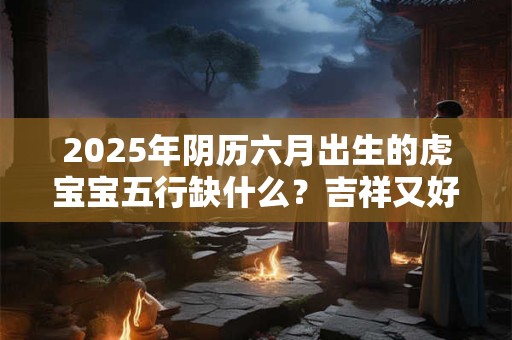 2025年阴历六月出生的虎宝宝五行缺什么？吉祥又好听