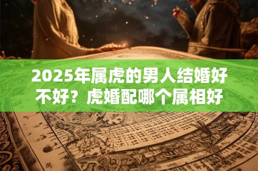 2025年属虎的男人结婚好不好？虎婚配哪个属相好