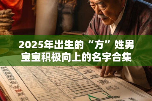 2025年出生的“方”姓男宝宝积极向上的名字合集