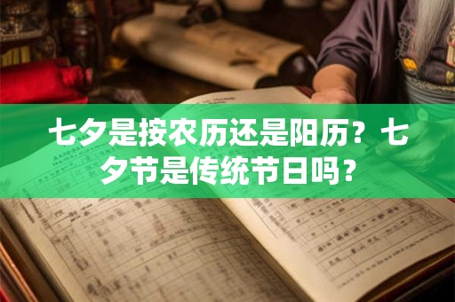 七夕是按农历还是阳历？七夕节是传统节日吗？