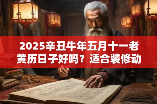 2025辛丑牛年五月十一老黄历日子好吗？适合装修动土吗？