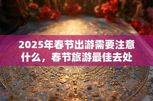 2025年春节出游需要注意什么，春节旅游最佳去处