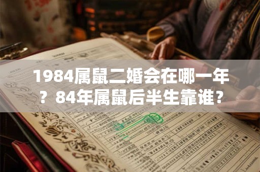 1984属鼠二婚会在哪一年？84年属鼠后半生靠谁？