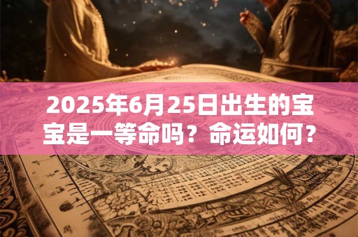 2025年男孩虎年哪天出生最好？2025年出生是什么命？