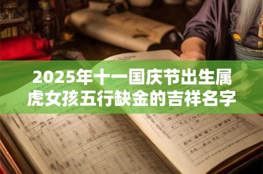 2025年十一国庆节出生属虎女孩五行缺金的吉祥名字