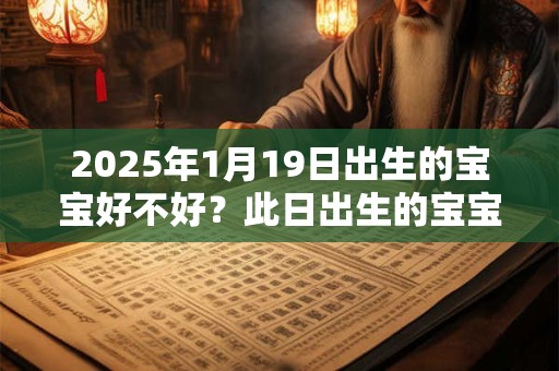 2026年1月19日出生的宝宝好不好？此日出生的宝宝性格