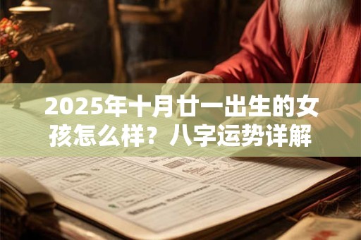 2025年十月廿一出生的女孩怎么样？八字运势详解