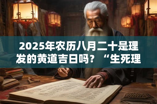 2025年农历八月二十是理发的黄道吉日吗？“生死理发”的习俗
