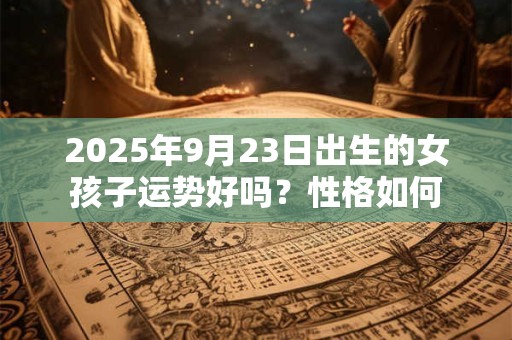 2025年9月23日出生的女孩子运势好吗？性格如何