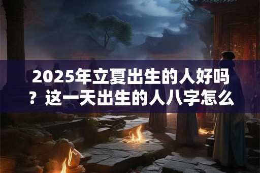 2025年立夏出生的人好吗？这一天出生的人八字怎么样