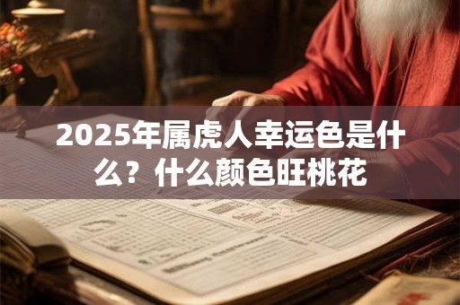 2025年属虎人幸运色是什么?什么颜色旺桃花 2025年属虎人幸运色是什么?什么颜色旺桃花