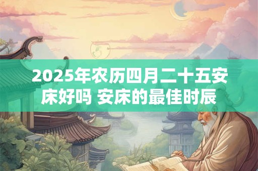 2025年农历四月二十五安床好吗 安床的最佳时辰