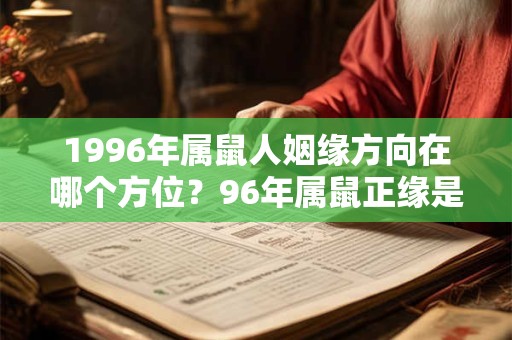 1996年属鼠人姻缘方向在哪个方位？96年属鼠正缘是什么时候？