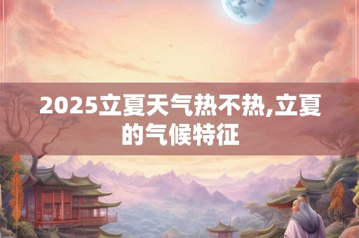 2025立夏天气热不热,立夏的气候特征