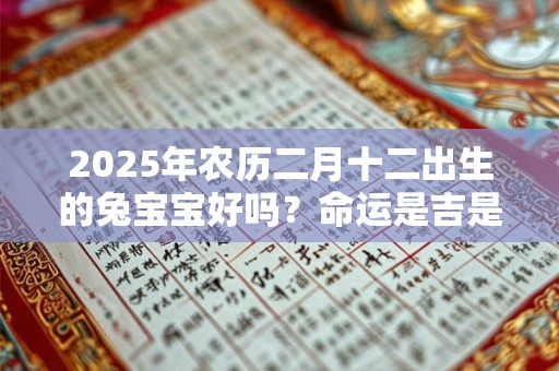 2025年农历二月十二出生的兔宝宝好吗？命运是吉是凶？