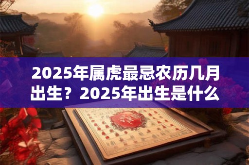 2025年属虎最忌农历几月出生？2025年出生是什么命？