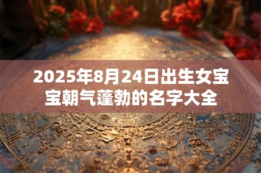 2025年8月24日出生女宝宝朝气蓬勃的名字大全