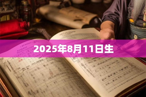 2025年8月11日生