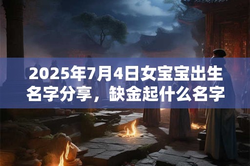 2025年7月4日女宝宝出生名字分享，缺金起什么名字吉利？