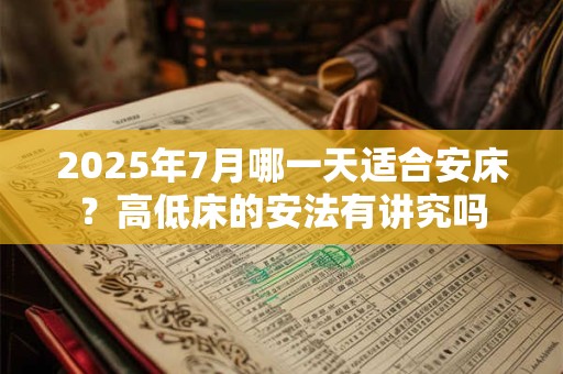 2025年7月哪一天适合安床？高低床的安法有讲究吗