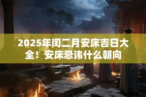 2025年闰二月安床吉日大全！安床忌讳什么朝向