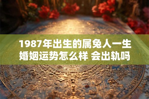 1987年出生的属兔人一生婚姻运势怎么样 会出轨吗