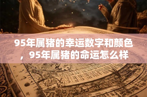 95年属猪的幸运数字和颜色，95年属猪的命运怎么样