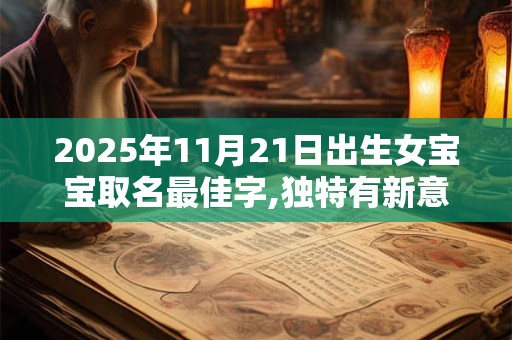 2025年11月21日出生女宝宝取名最佳字,独特有新意的名字