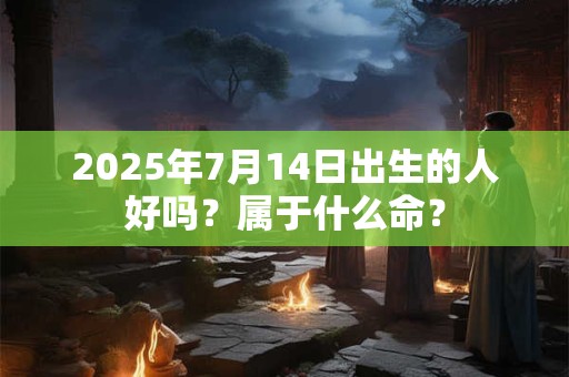 2025年7月14日出生的人好吗？属于什么命？