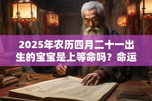 2025年农历四月二十一出生的宝宝是上等命吗？命运如何？